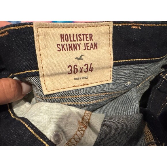 Hollister Skinny Jeans Men’s 36 x 34 - Picture 3 of 6